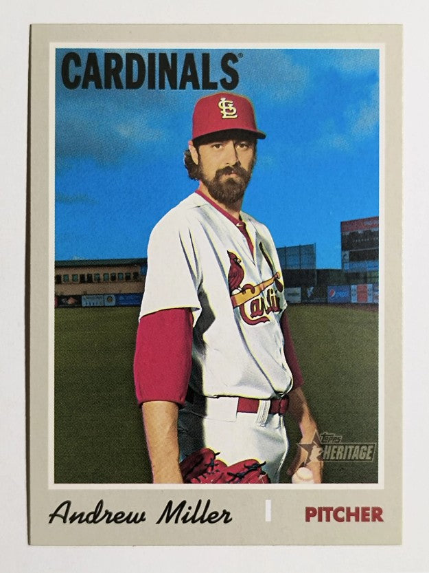 2019 Topps Heritage #521 Andrew Miller