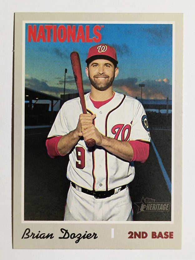 2019 Topps Heritage #529 Brian Dozier