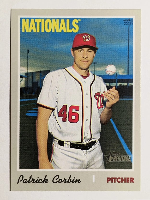 2019 Topps Heritage #530 Patrick Corbin
