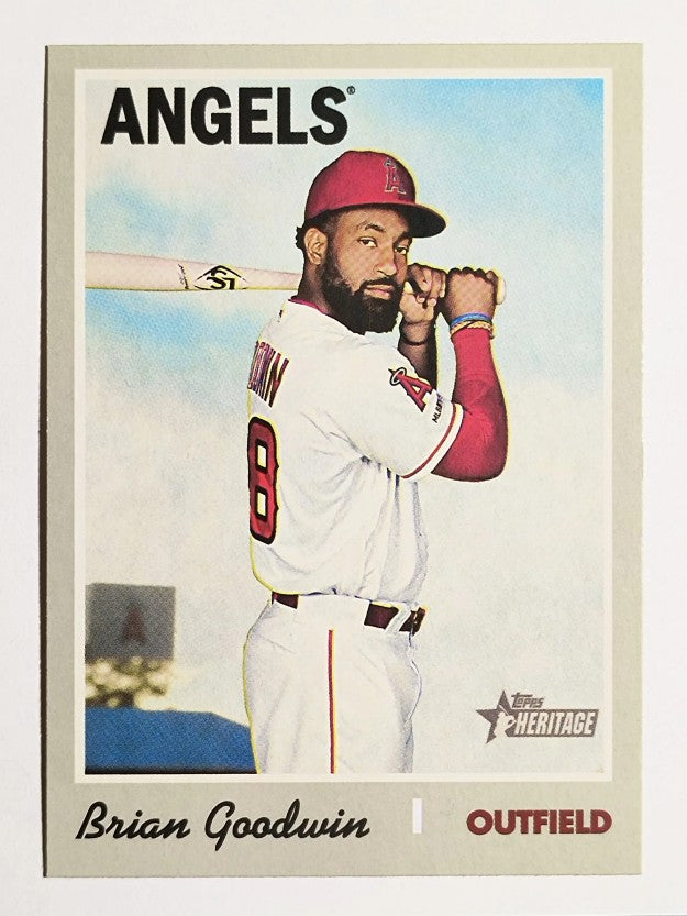 2019 Topps Heritage #550 Brian Goodwin