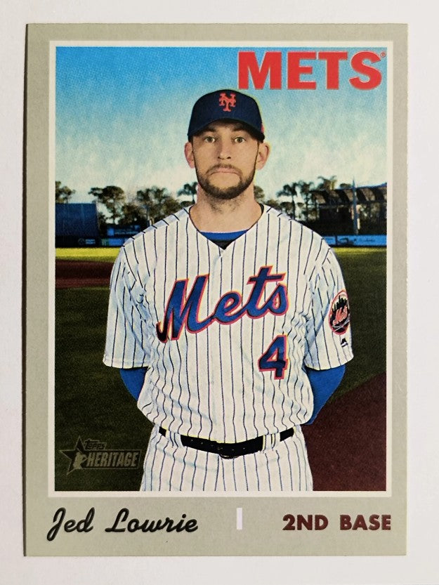 2019 Topps Heritage #557 Jed Lowrie