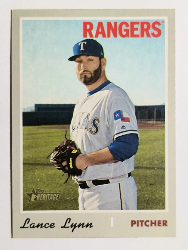 2019 Topps Heritage #561 Lance Lynn