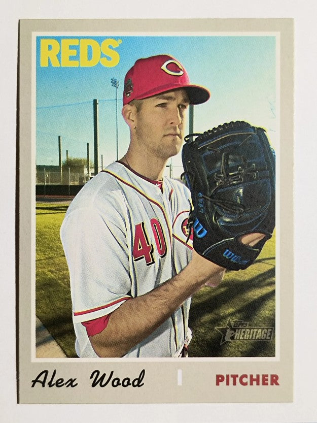 2019 Topps Heritage #567 Alex Wood