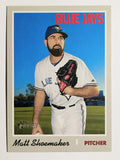 2019 Topps Heritage #573 Matt Shoemaker