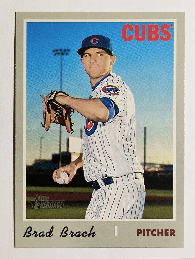 2019 Topps Heritage #588 Brad Brach