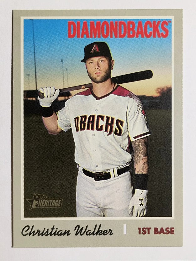 2019 Topps Heritage #591 Christian Walker