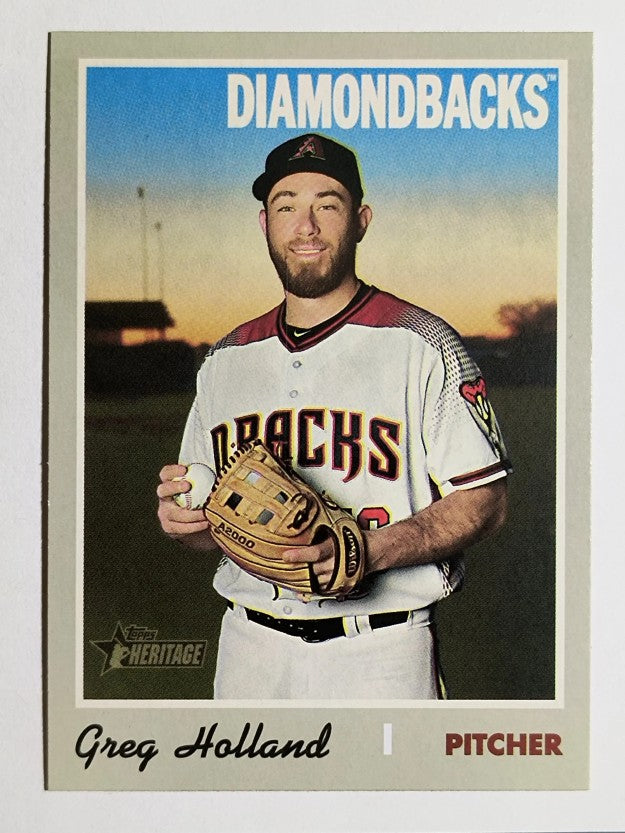 2019 Topps Heritage #593 Greg Holland