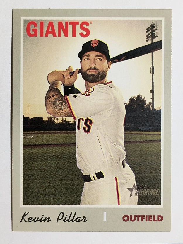 2019 Topps Heritage #598 Kevin Pillar