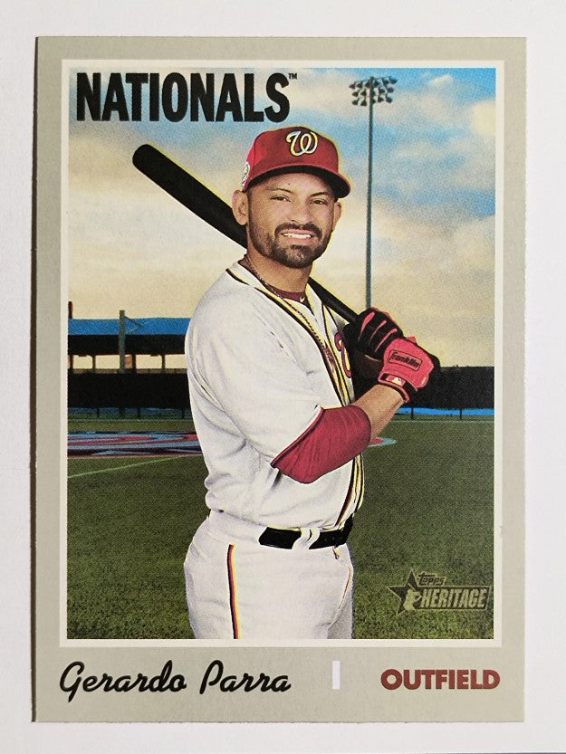 2019 Topps Heritage #599 Gerardo Parra