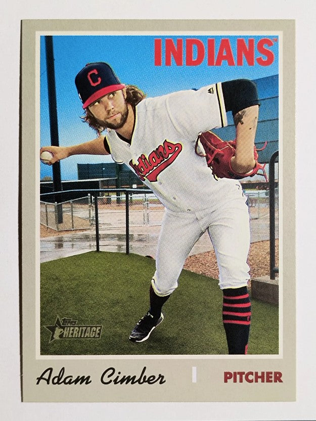 2019 Topps Heritage #605 Adam Cimber