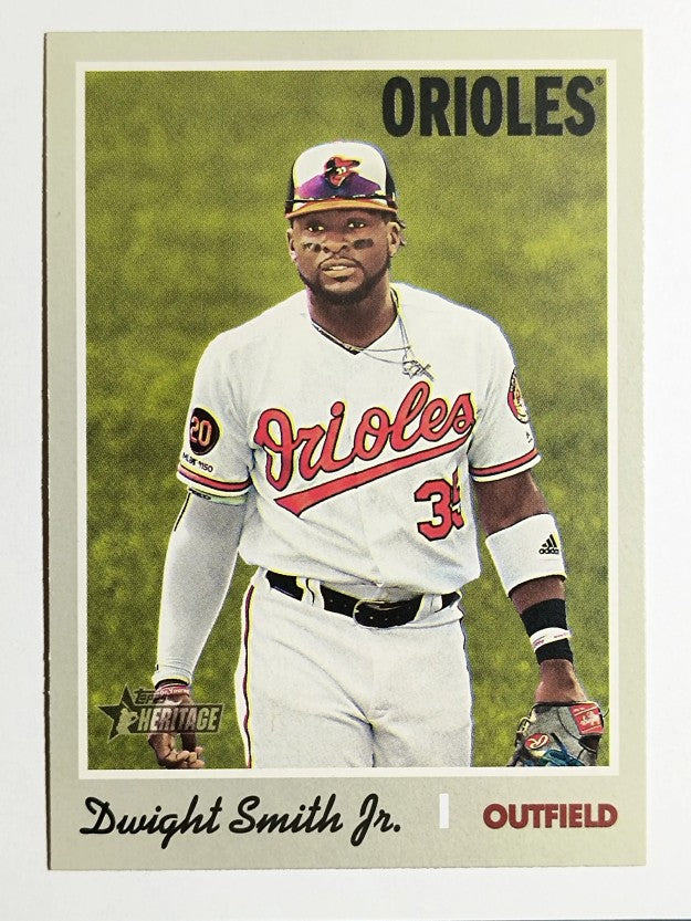 2019 Topps Heritage #620 Dwight Smith Jr.