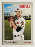 2019 Topps Heritage #622 David Hess