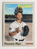 2019 Topps Heritage #624 Francisco Mejia