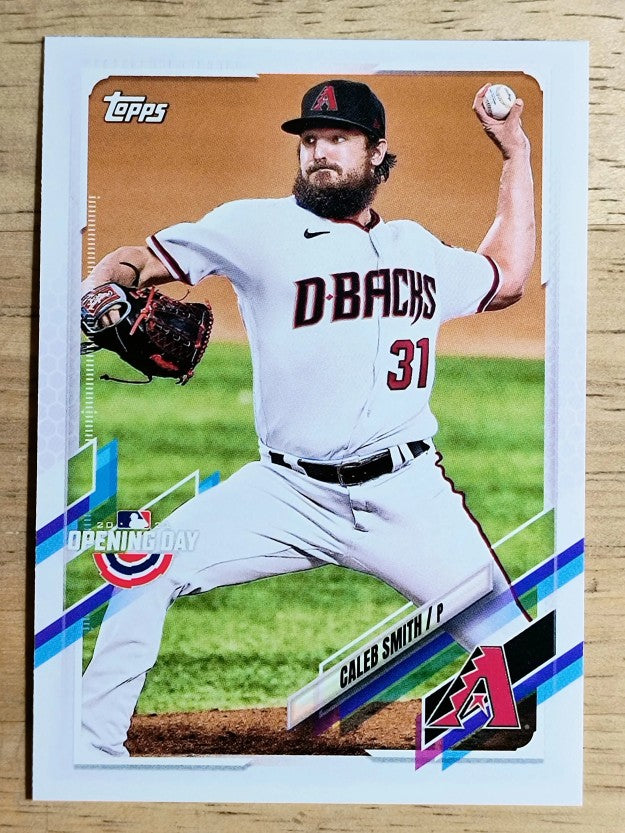 2021 Topps Opening Day #195 Caleb Smith