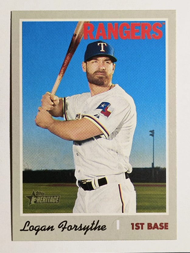 2019 Topps Heritage #635 Logan Forsythe