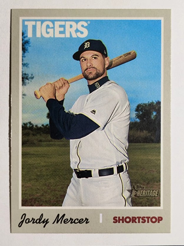 2019 Topps Heritage #656 Jordy Mercer