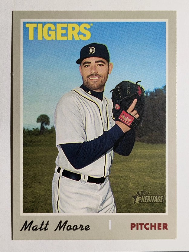 2019 Topps Heritage #657 Matt Moore