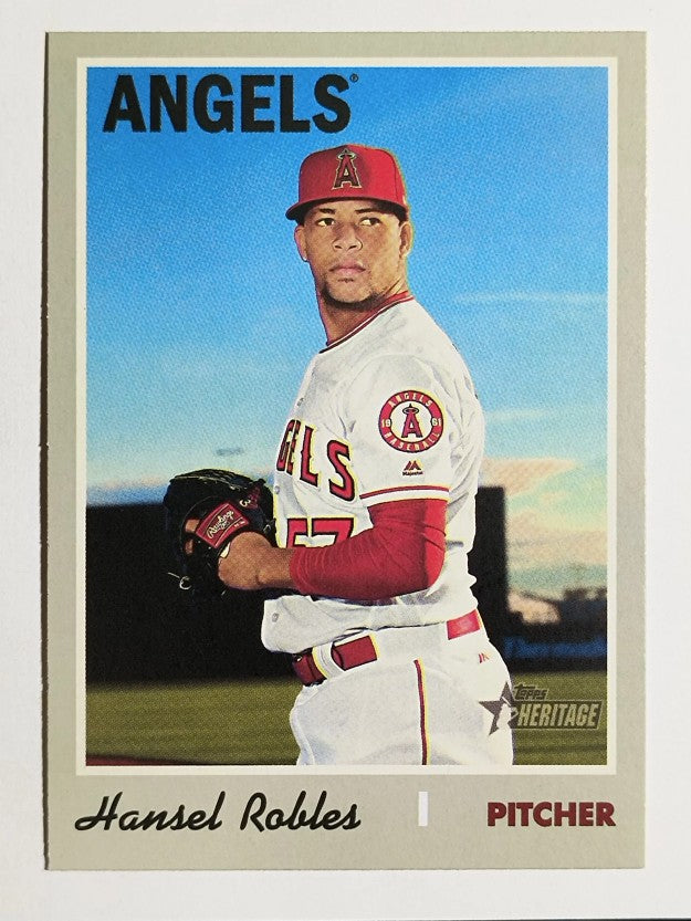 2019 Topps Heritage #673 Hansel Robles