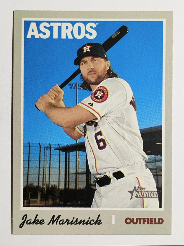 2019 Topps Heritage #688 Jake Marisnick