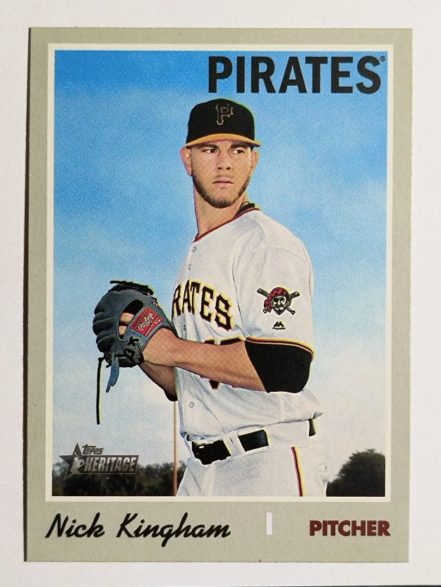 2019 Topps Heritage #700 Nick Kingham