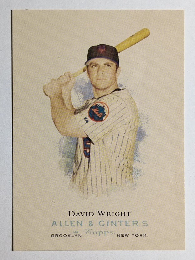 2007 Topps Wal-Mart #WM5 David Wright 1887 AG