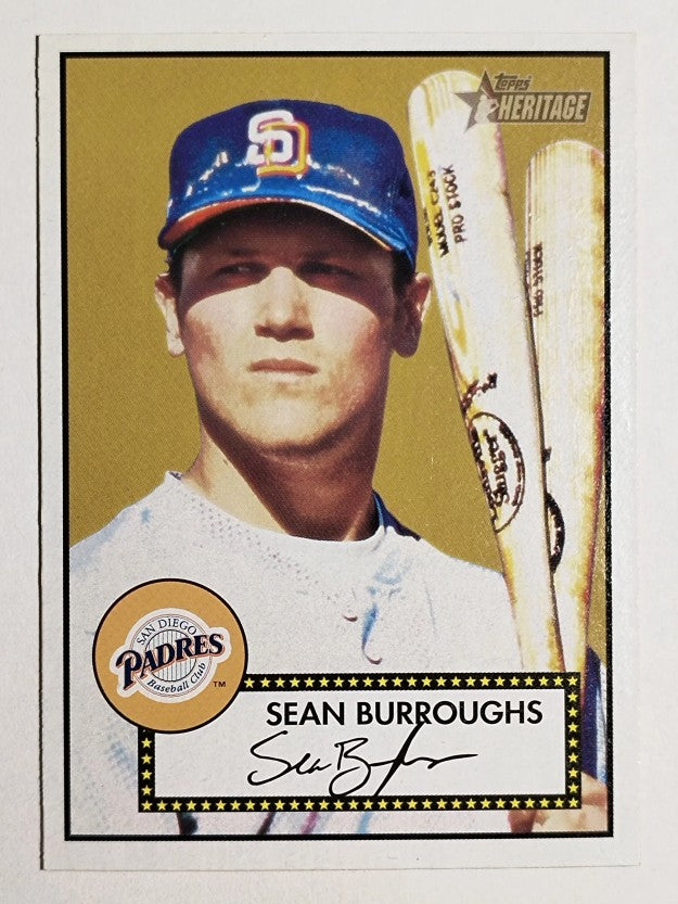 2001 Topps Heritage #27 Sean Burroughs