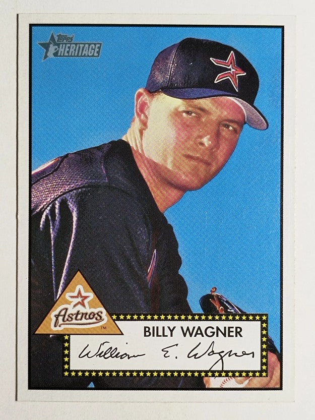 2001 Topps Heritage #69 Billy Wagner Black