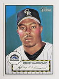 2001 Topps Heritage #186 Jeffrey Hammonds