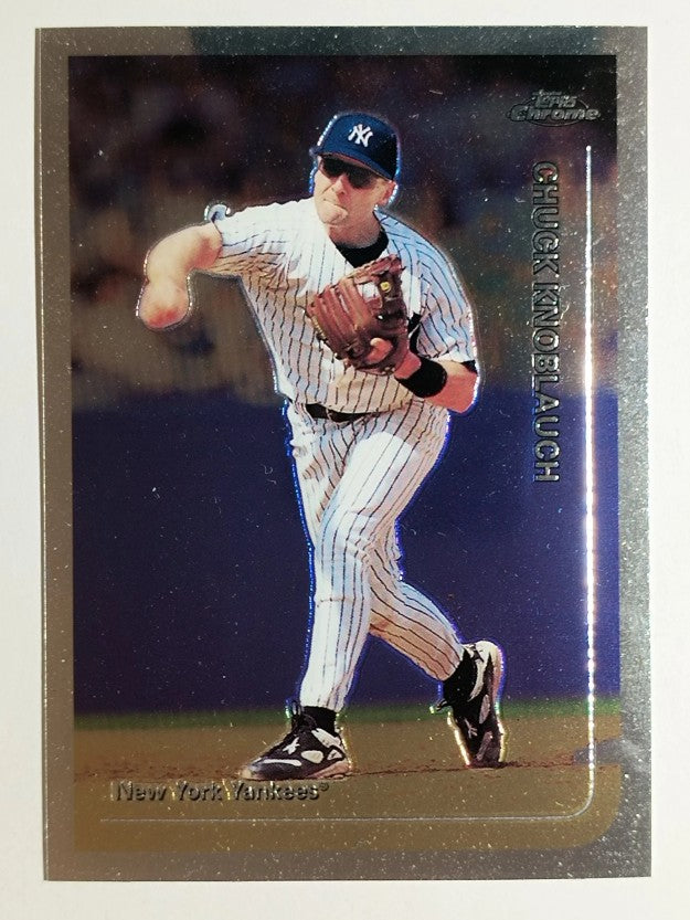 1999 Topps Chrome #51 Chuck Knoblauch