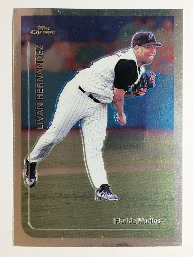 1999 Topps Chrome #149 Livan Hernandez