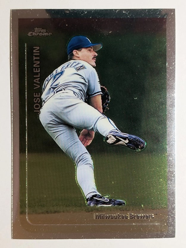 1999 Topps Chrome #186 Jose Valentin