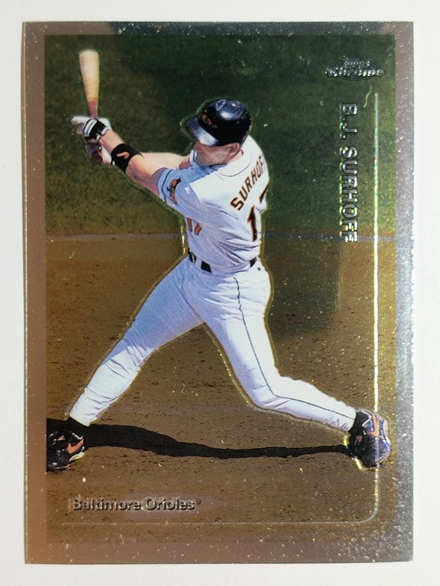 1999 Topps Chrome #198 B.J. Surhoff