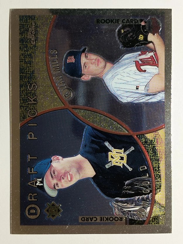 1999 Topps Chrome #218 J.M. Gold/Ryan Mills RC