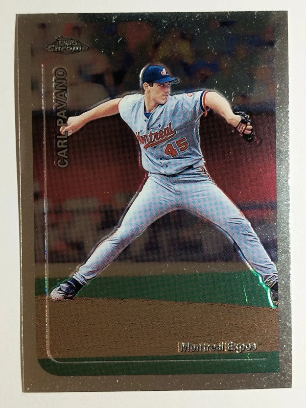 1999 Topps Chrome #264 Carl Pavano