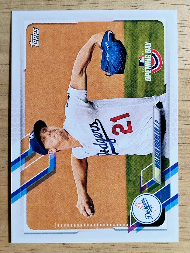 2021 Topps Opening Day #208 Walker Buehler