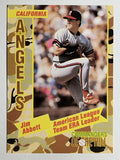 1993 Topps Commanders of the Hill #4 Jim Abbott