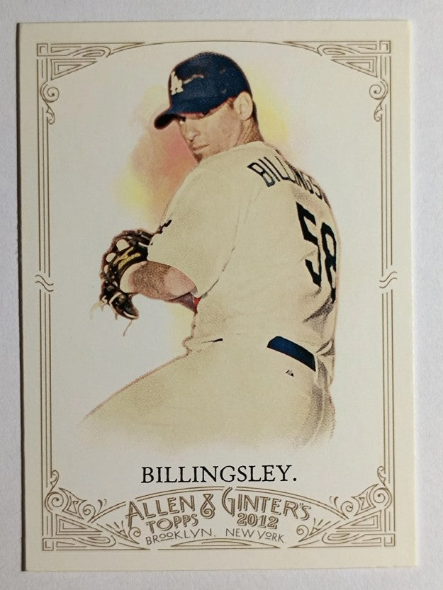 2012 Topps Allen and Ginter #321 Chad Billingsley SP (EX)