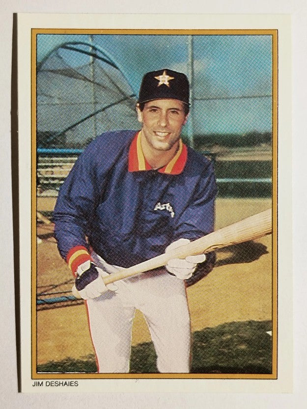 1987 Topps Glossy Send-Ins #20 Jim Deshaies
