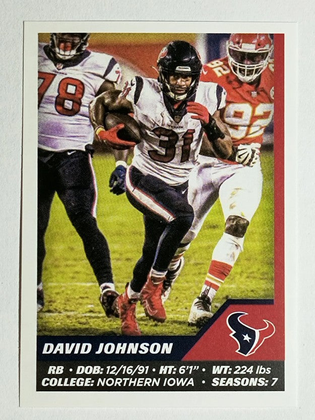2021 Panini Stickers #173 David Johnson