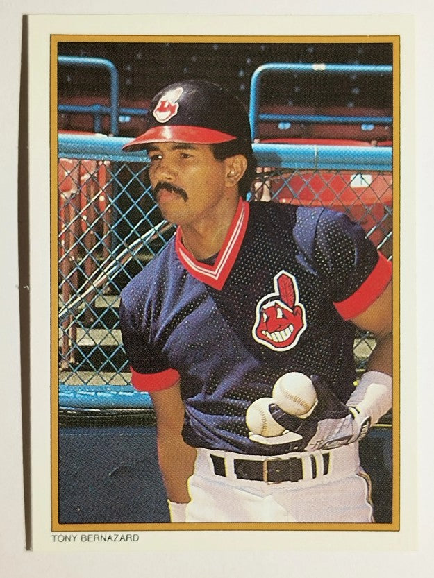 1987 Topps Glossy Send-Ins #43 Tony Bernazard