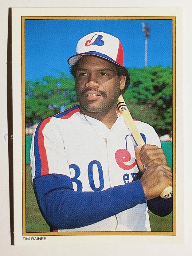 1987 Topps Glossy Send-Ins #48 Tim Raines