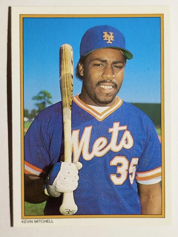1987 Topps Glossy Send-Ins #50 Kevin Mitchell