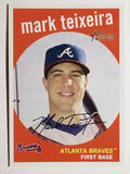 2008 Topps Heritage #4 Mark Teixeira