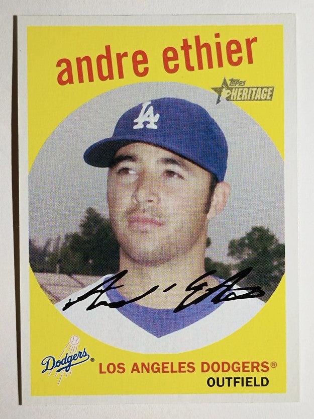 2008 Topps Heritage #9 Andre Ethier GB SP