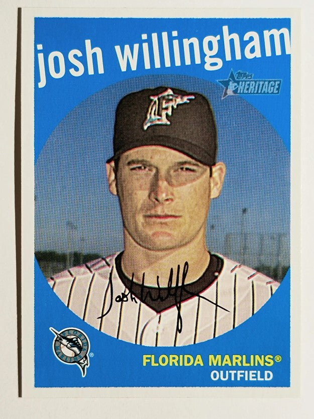 2008 Topps Heritage #19 Josh Willingham