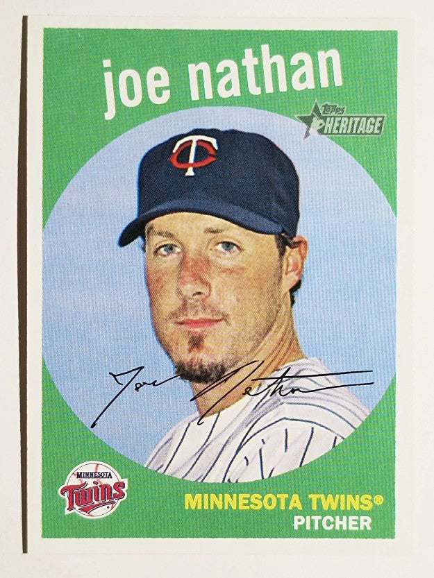 2008 Topps Heritage #29 Joe Nathan