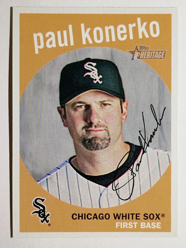 2008 Topps Heritage #30 Paul Konerko