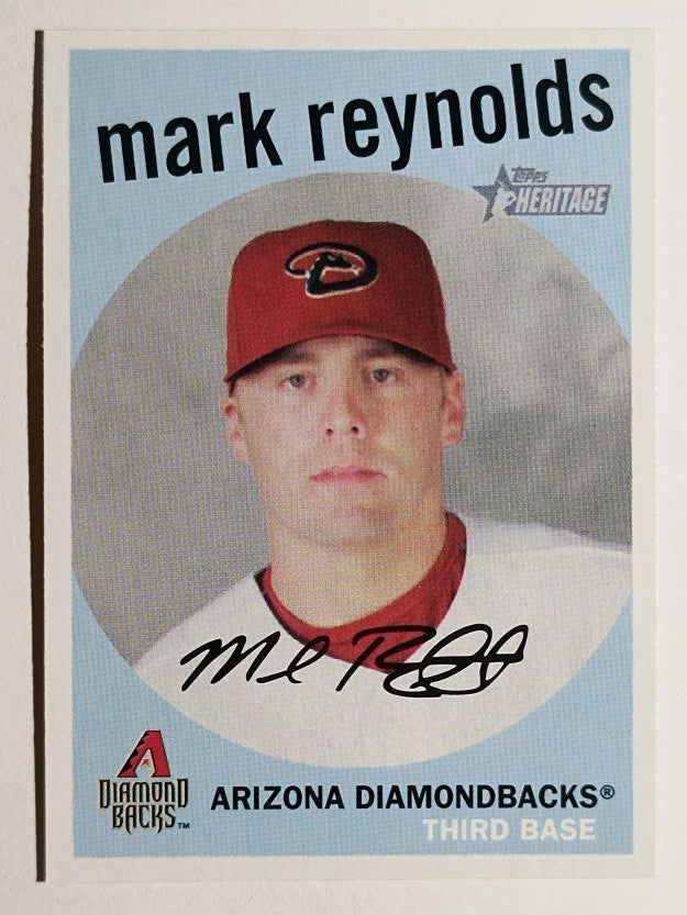 2008 Topps Heritage #38 Mark Reynolds