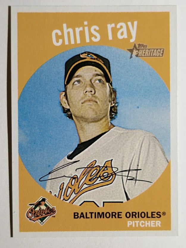 2008 Topps Heritage #45 Chris Ray GB SP