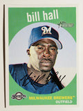 2008 Topps Heritage #49 Bill Hall GB SP